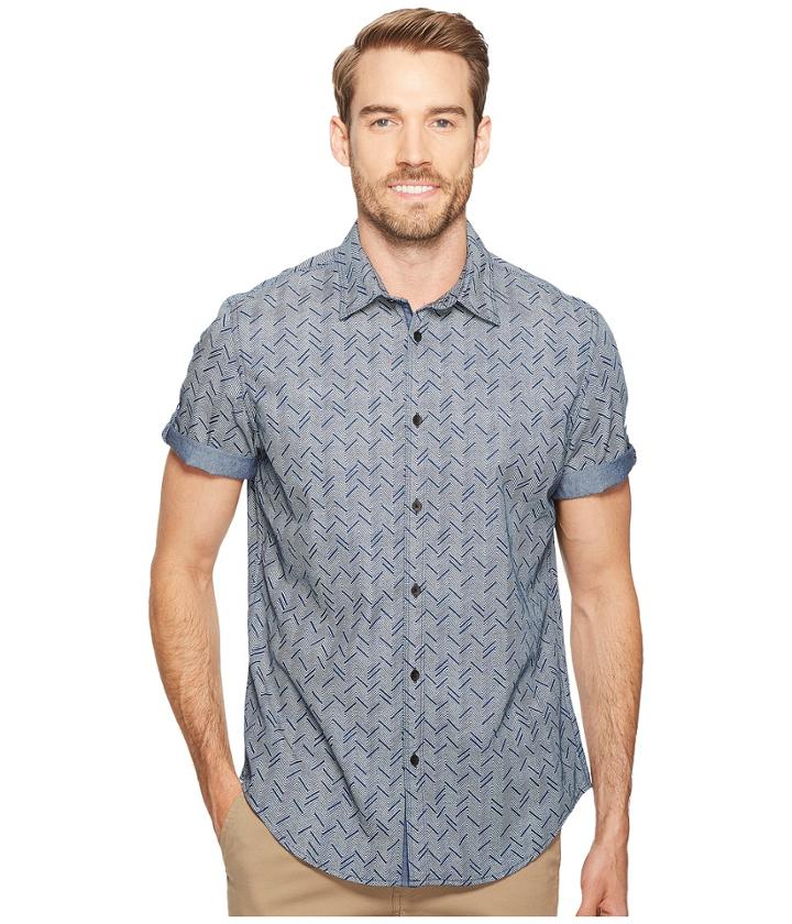 Calvin Klein Jeans - Herringbone Roll-tab Button Down