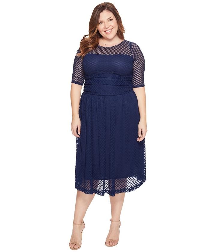 Kiyonna - Alexa Retro Lace Dress