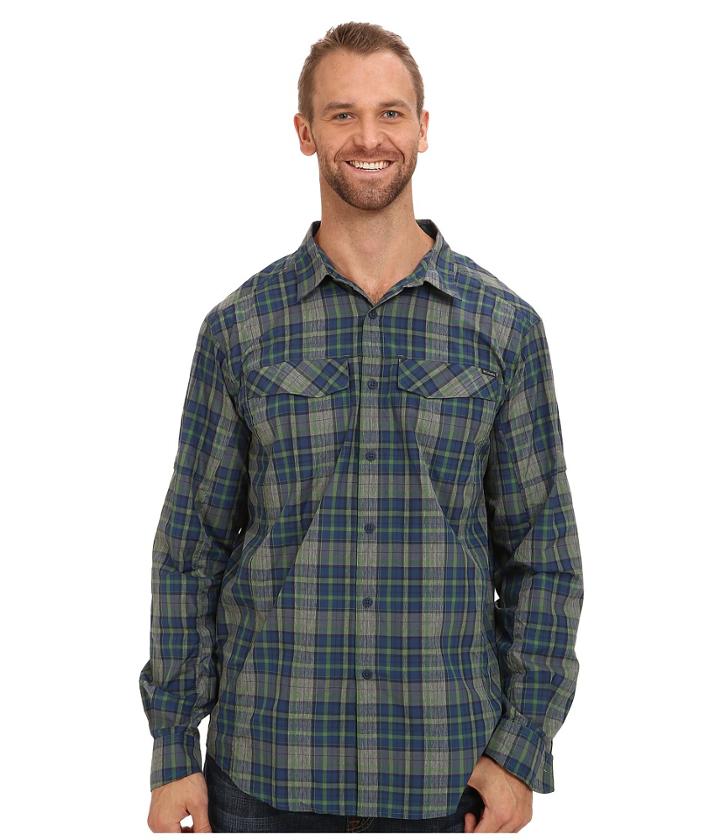 Columbia - Big Tall Silver Ridge Plaid L/s