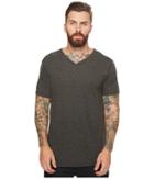 Scotch &amp; Soda - V-neck Tee In Multicolor Melange Jersey Quality