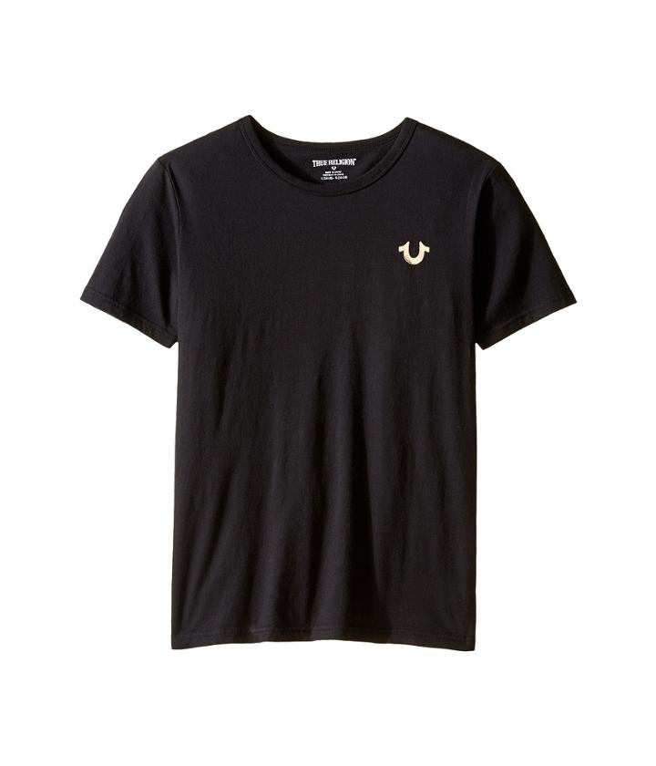 True Religion Kids - Gold Branded Logo Tee