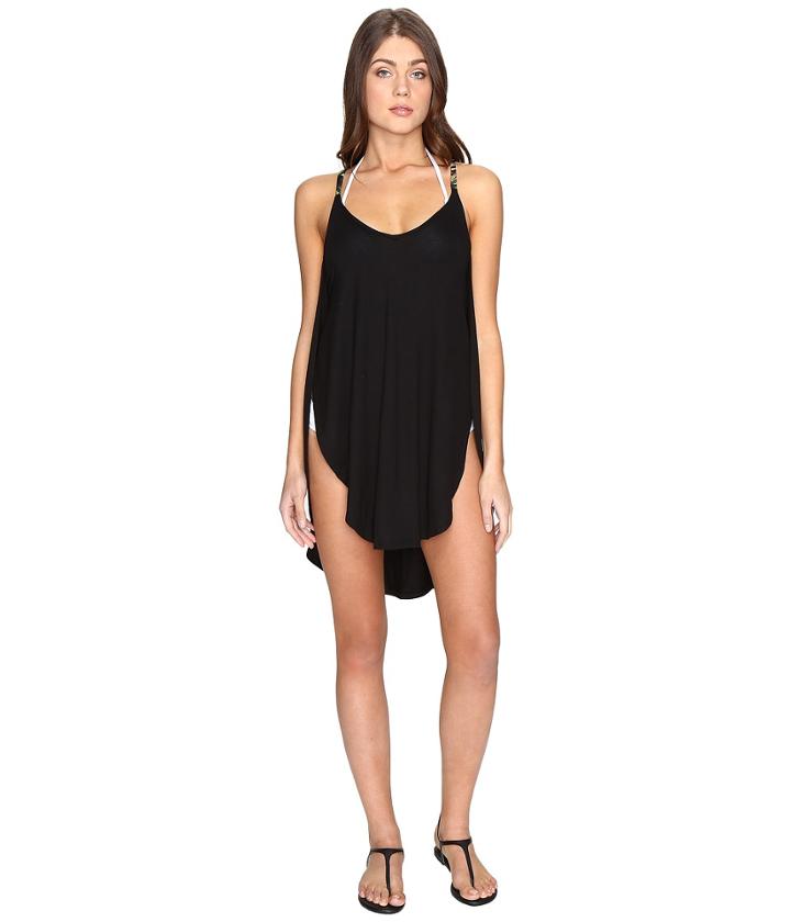 Lucky Brand - Coastal Palms Tulip Side Dress Cover-up