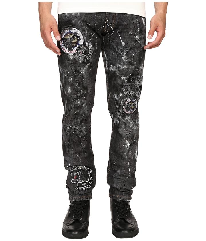 Philipp Plein - Straight Cut Kaleido Jeans