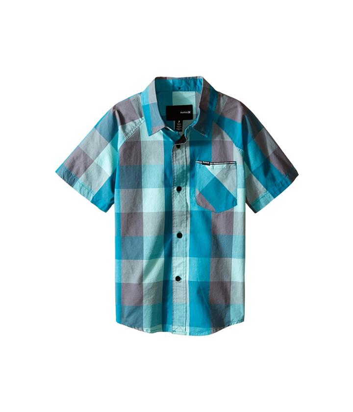 Hurley Kids - Raglan Short Sleeve Woven Top