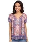 Lucky Brand - Tapestry Print Top