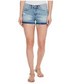 Blank Nyc - Denim Shorts With Released Hem In Ride It Out