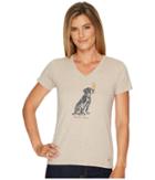 Life Is Good - Woman's Best Friend Crusher Vee