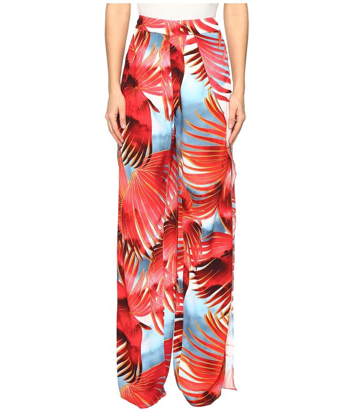 Just Cavalli - Palm Print Pants