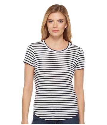 Splendid - 1x1 Venice Stripe Crew Neck Top