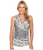 Nic+zoe - Green Oasis Wrap Top