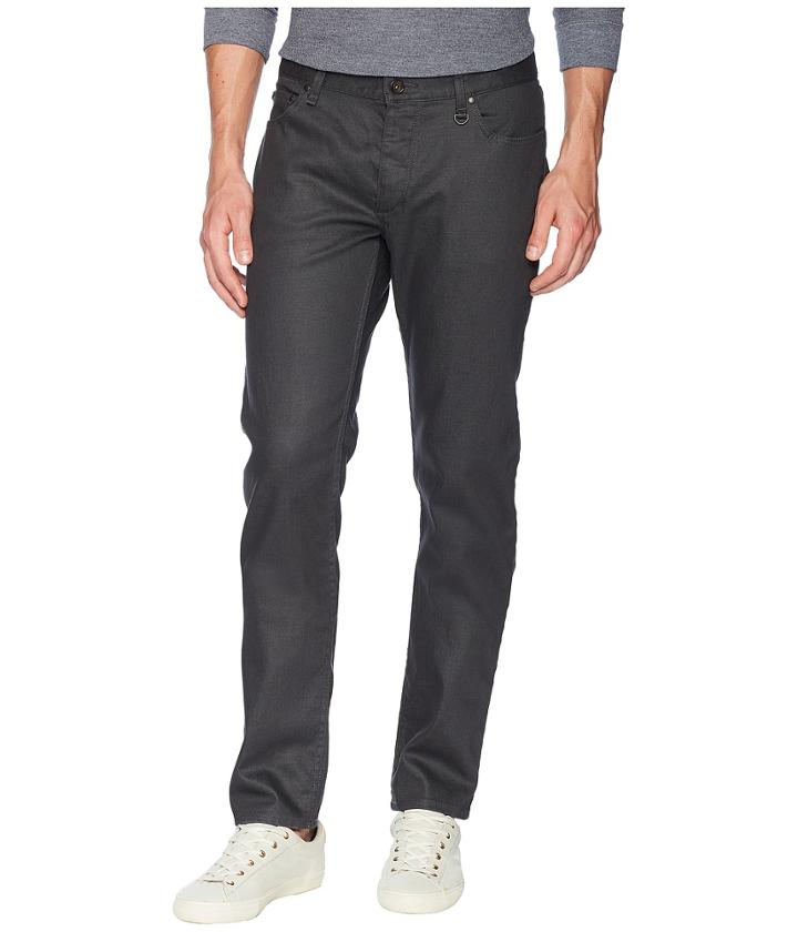 John Varvatos Collection - Chelsea Skinny Fit Jeans In Metal Grey