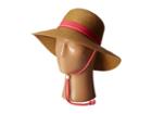 San Diego Hat Company - Pbl3042 Paper Sunbrim W/ Fabric Band And Chin Cord
