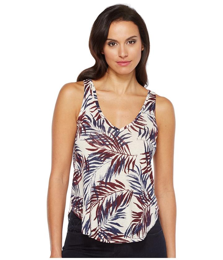 Lucky Brand - Palm Leaf Tank Top