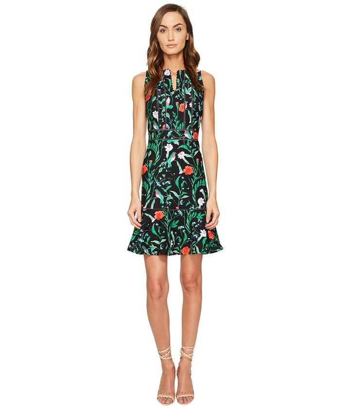 Kate Spade New York - Jardin Tile Jacquard Dress