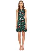 Kate Spade New York - Jardin Tile Jacquard Dress