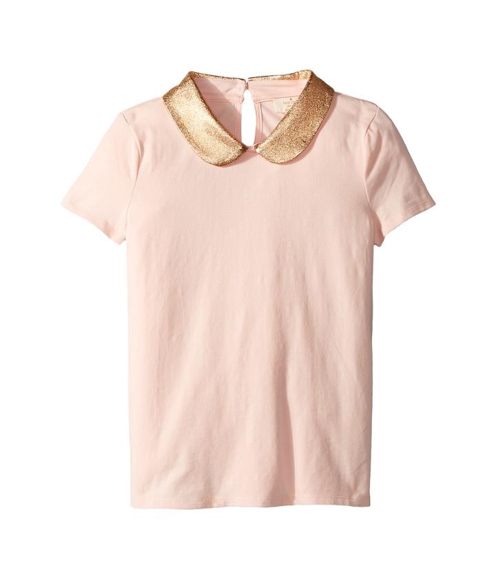 Kate Spade New York Kids - Embellished Collar Top