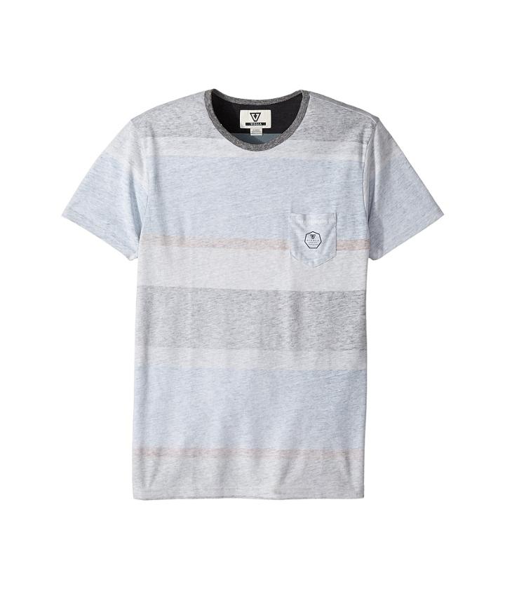 Vissla Kids - Waterline Short Sleeve Reverse Printed Crew Knit