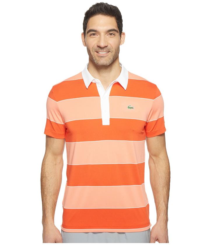 Lacoste - Golf Stretch Ultra Dry Bold Stripe Polo