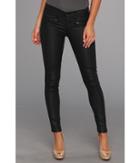 Ag Adriano Goldschmied - The Moto Legging In Black Slick
