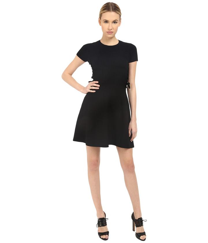 Red Valentino - Fit Flare Dress With Tie