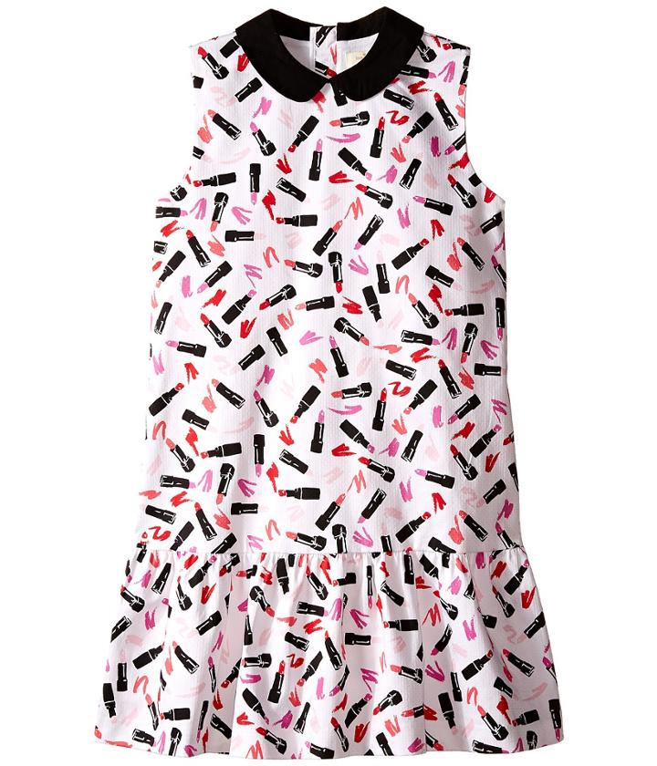Kate Spade New York Kids - Drop Waist Lipstick Dress