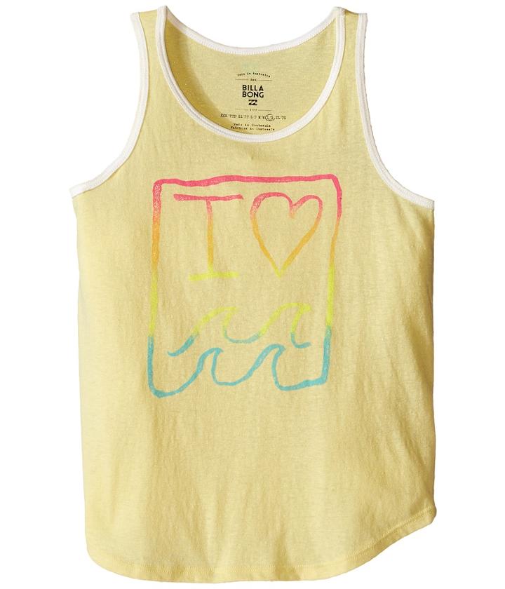 Billabong Kids - I Heart Waves Tank Top