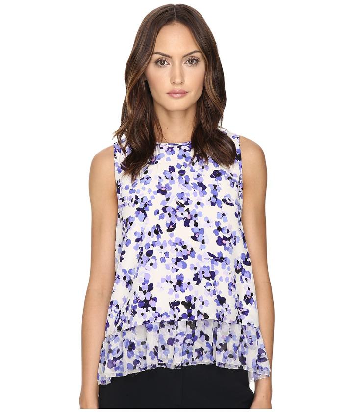 Kate Spade New York - Hydrangea Double Layer Tank Top