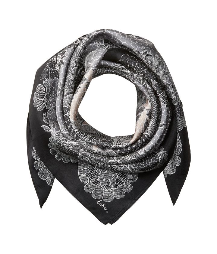 Echo Design - Camden Lace Silk Square Scarf