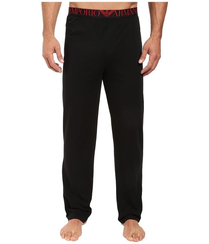 Emporio Armani - Xmas-mirror Effect Eagle Trousers