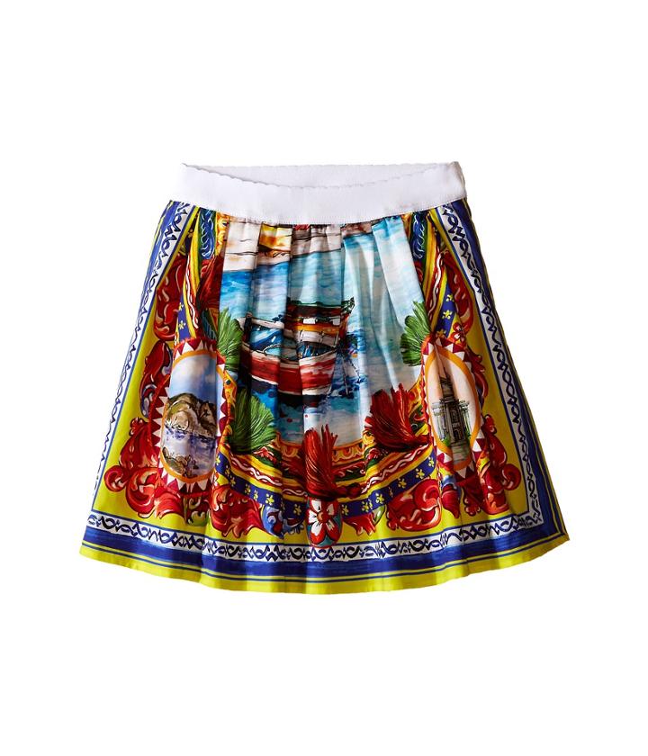 Dolce &amp; Gabbana Kids - River Print Skirt