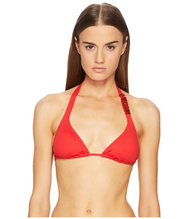 Moschino - Basic Colors Triangle Bikini Top