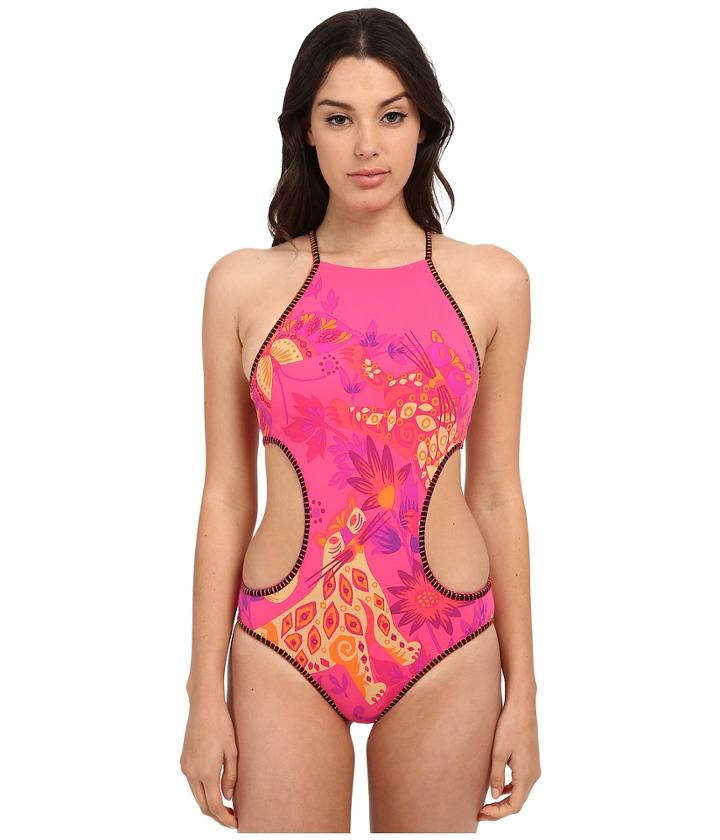 Nanette Lepore - Jakarta Jaguar Goddess Reversible One-piece