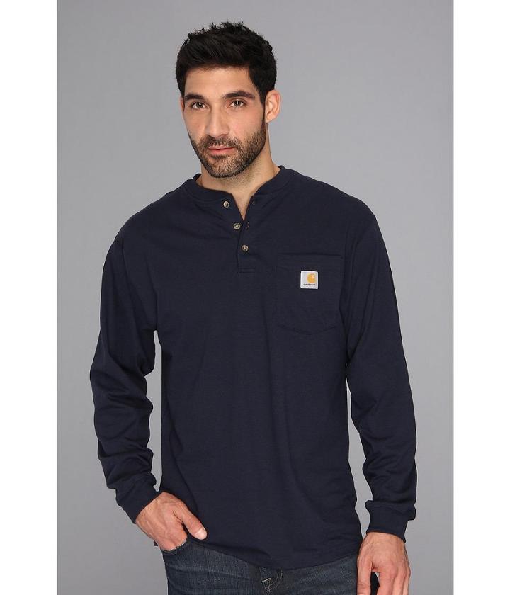 Carhartt Big Tall Workwear Pocket L/s Henley