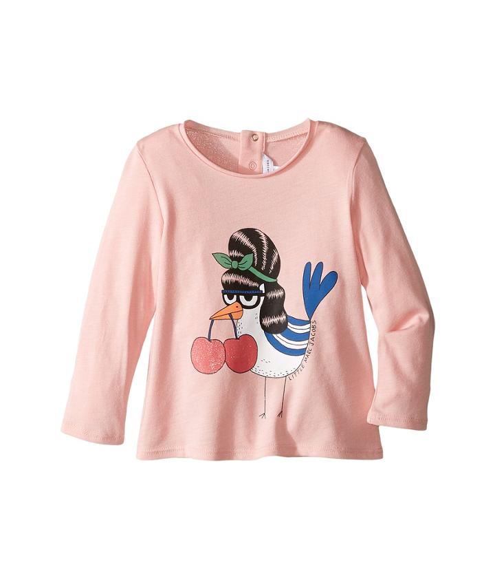 Little Marc Jacobs - Fancy Cherry Modal Long Sleeve Tee Shirt