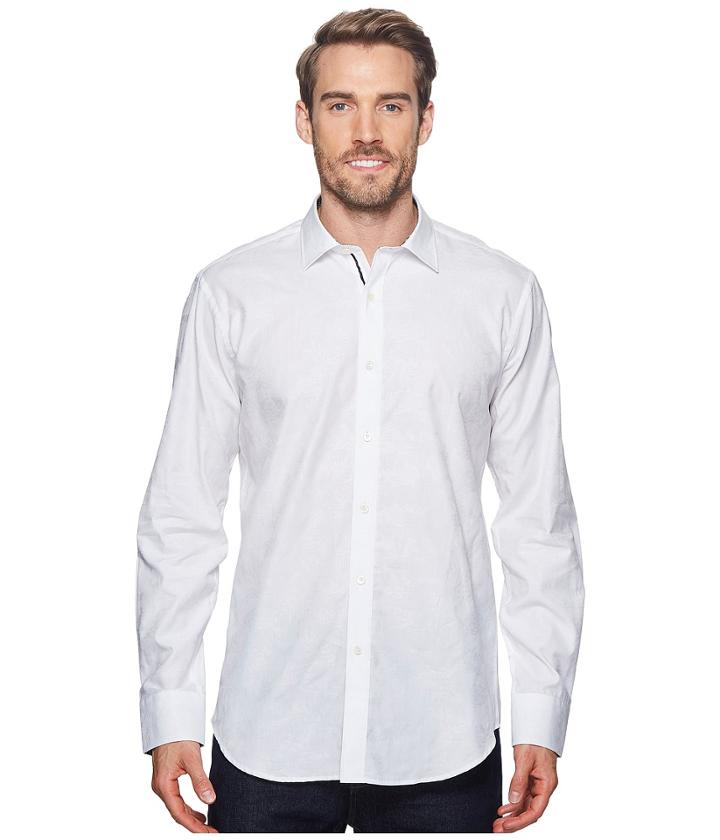 Bugatchi - Shaped Fit Woven Shirt