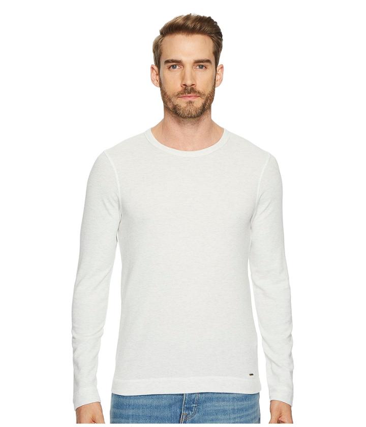 Boss Orange - Tempest Long Sleeve Waffle Crew