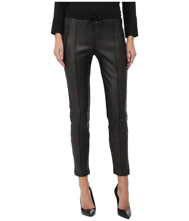 The Kooples - Jogging Trousers In Fleece And Leather