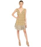 Just Cavalli - Printed V-neck Sleeveless Dress