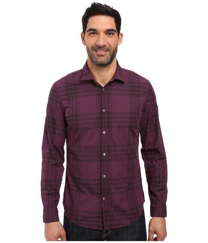 Calvin Klein Jeans - Mulberry Wave Plaid