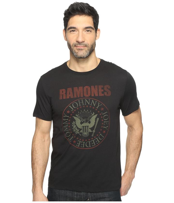 John Varvatos Star U.s.a. - Ramones Seal Logo Short Sleeve Graphic Tee K3069t1b