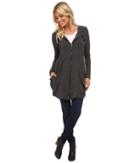 Kensie - Drapey French Terry Hooded Jacket Ks8k2143