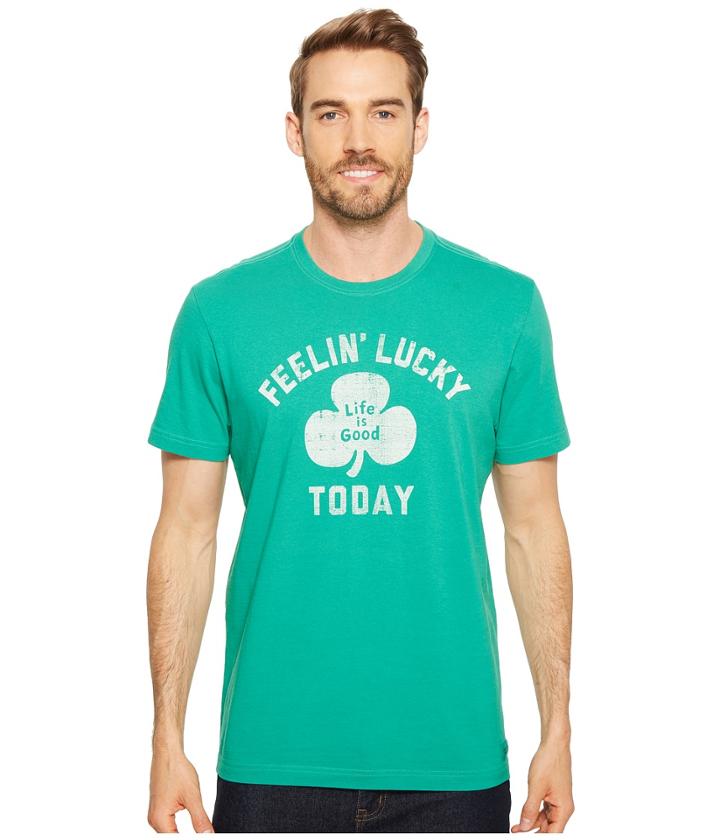Life Is Good - Feelin' Lucky Today Crusher Tee