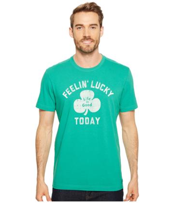 Life Is Good - Feelin' Lucky Today Crusher Tee