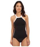 Seafolly - Block Party High Neck Singlet