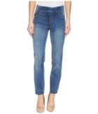 Tribal - Pull-on Ankle 28 Dream Jeans In Retro Blue