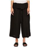 Y's By Yohji Yamamoto - U-waist Fold-over Pants