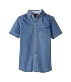 7 For All Mankind Kids - Short Sleeve Textured Knit Shirt