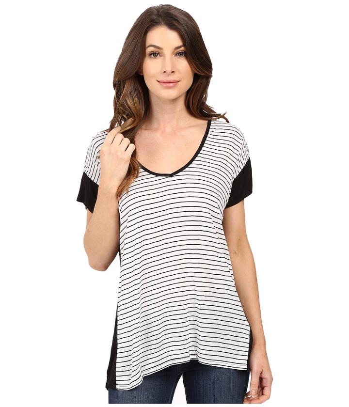 Calvin Klein Jeans - Striped Extended Sleeve Top
