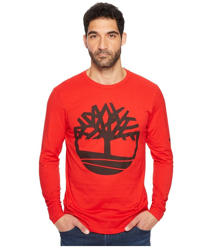 Timberland - Tree Long Sleeve Logo Tee