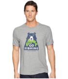 Life Is Good - Let's Go Fishing Bear Smooth Tee